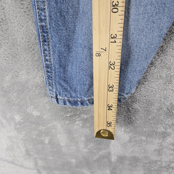 Vintage Bon Bon USA Girl's 4T Overalls Denim Blue 100% Cotton Cowgirl‎ Western - Picture 3 of 10